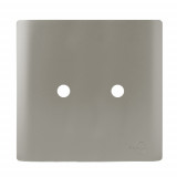 Placa p/ 2 Furos 4x4 - Novara Aço